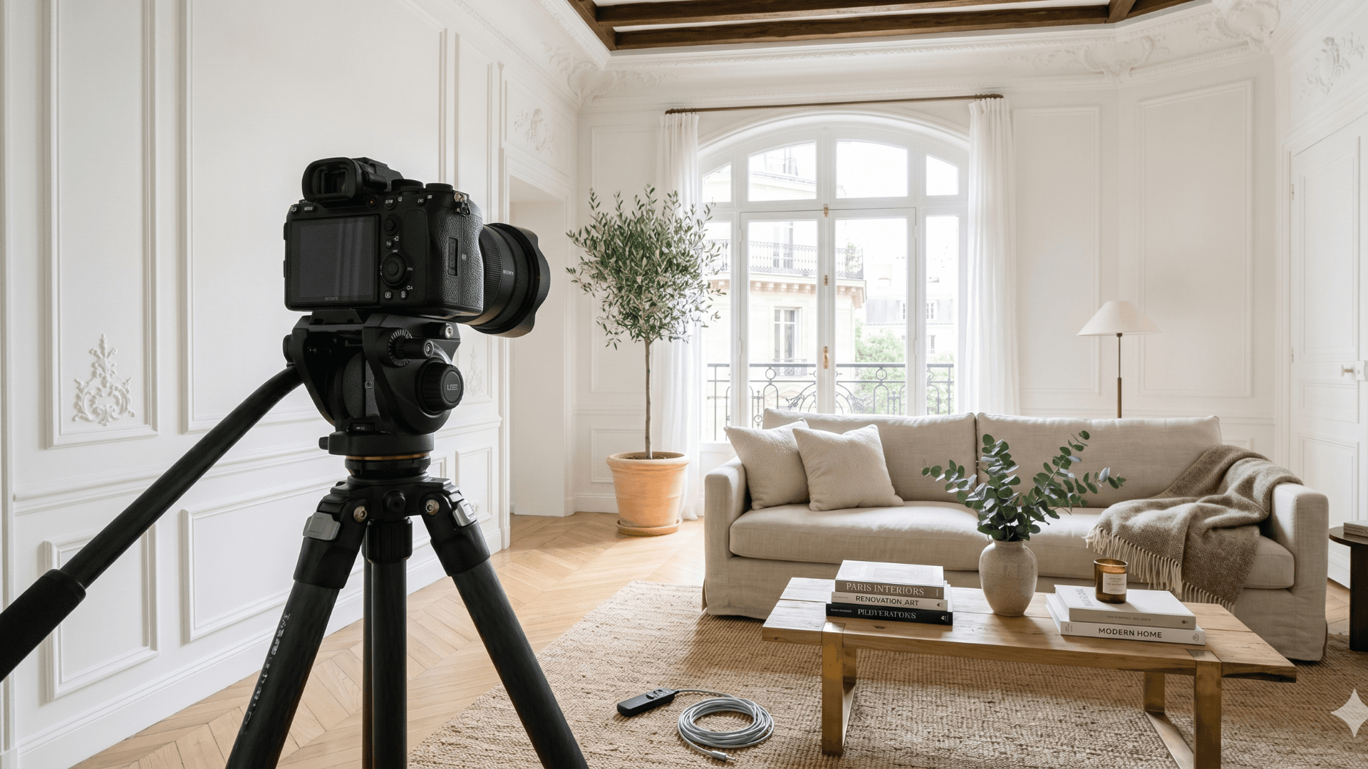 Photo professionnelle d'un appartement rénové