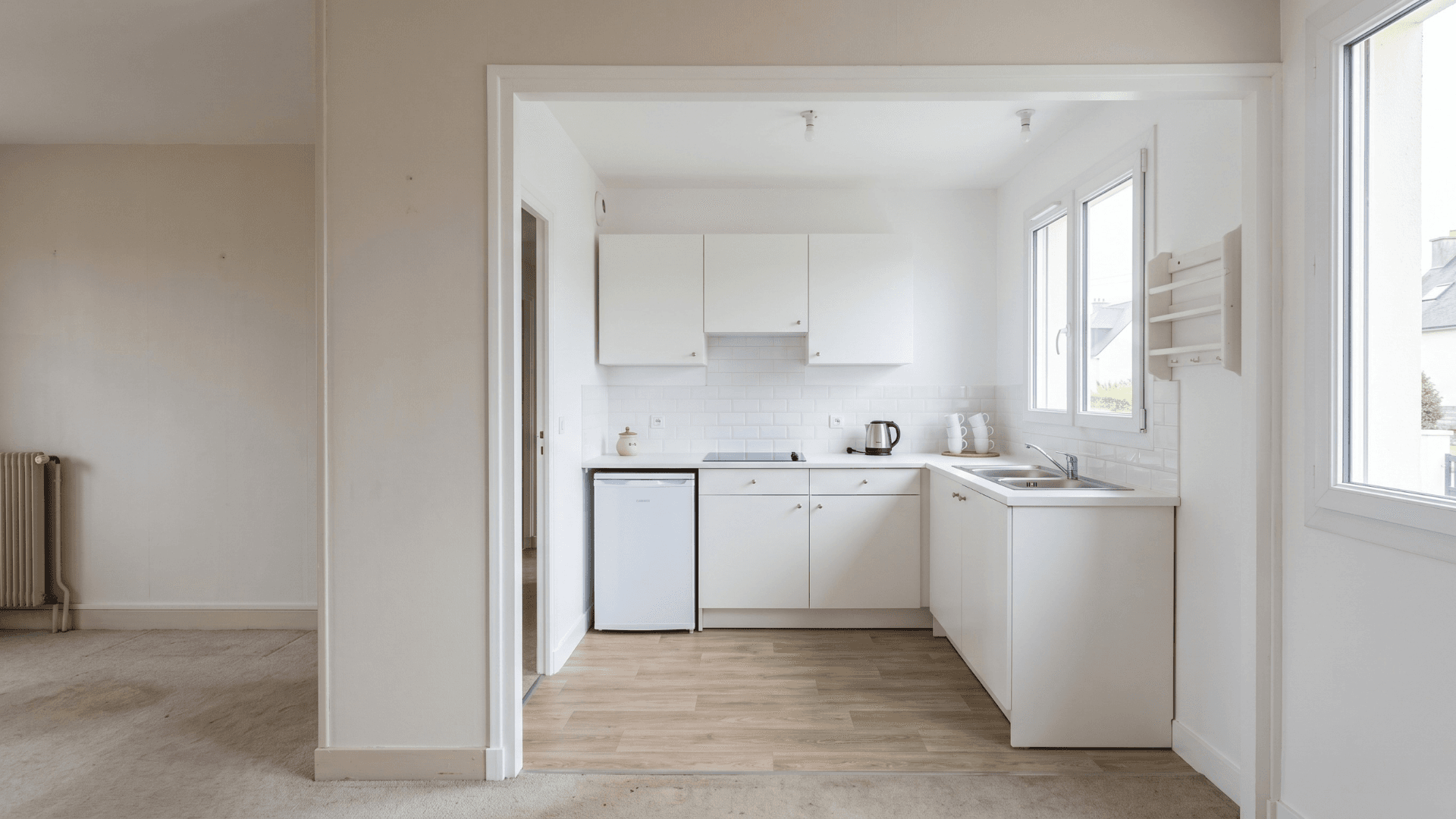 T2 — cuisine refaite, peinture, sols neufs